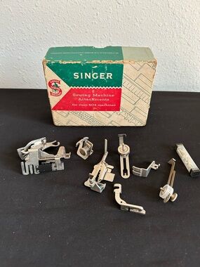 Vintage Singer Sewing Machine Attachments Class 404 Part No. 161277 See Photos